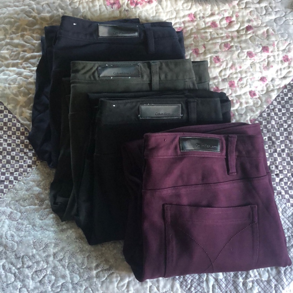4 Pairs of Size 14 Calvin Klein Pants
